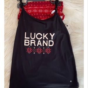 Lucky Brand Camisole & Underwear Set - NWT - Size Small - Holiday